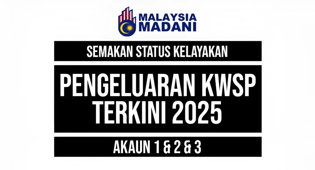Semakan Status Kelayakan Pengeluaran Akaun 1, 2 & 3
