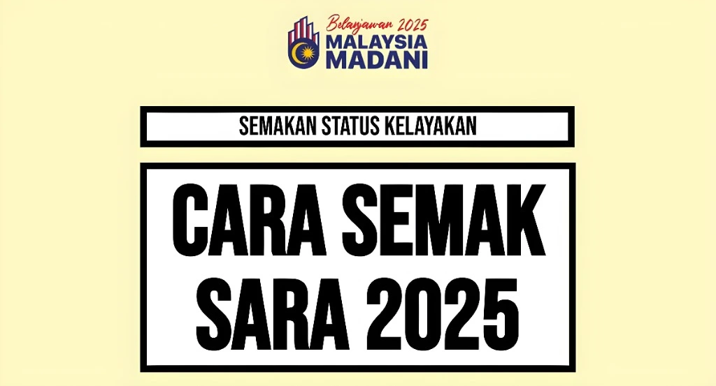 Cara Semak Kelayakan SARA Anda