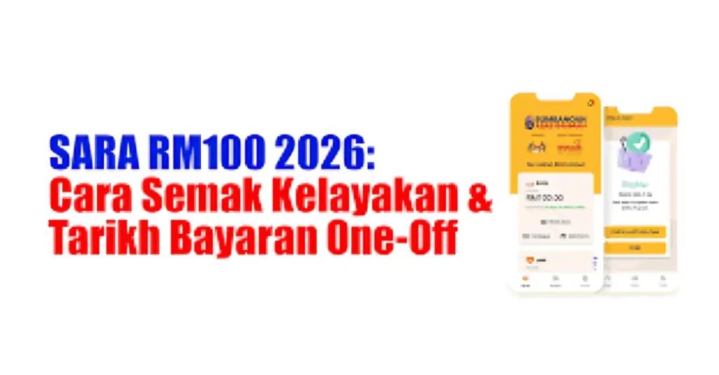 Cara Tebus Kredit SARA Melalui MyKad 2026