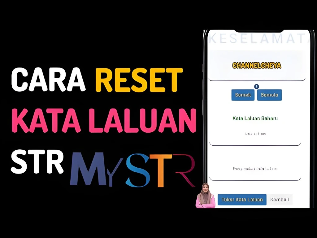 Cara Reset Kata Laluan MySTR: Panduan Langkah Demi Langkah