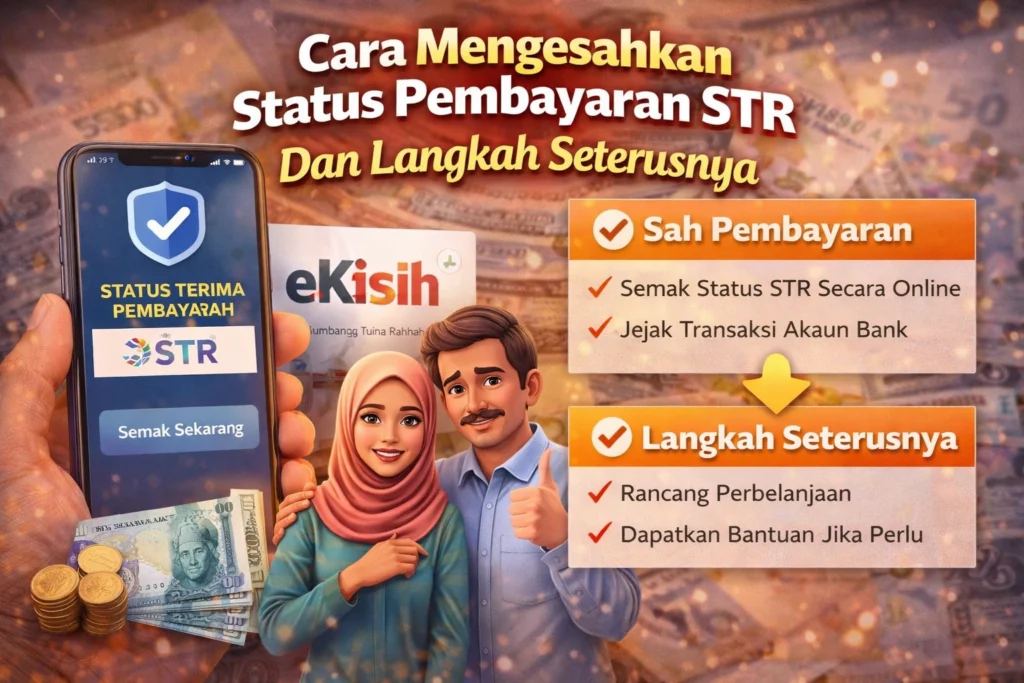 Cara Mengesahkan Status Pembayaran STR Dan Langkah Seterusnya