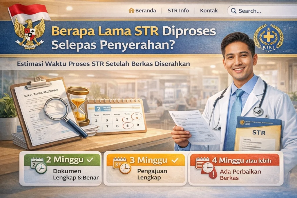 "Berapa Lama STR Diproses Selepas Penyerahan?"