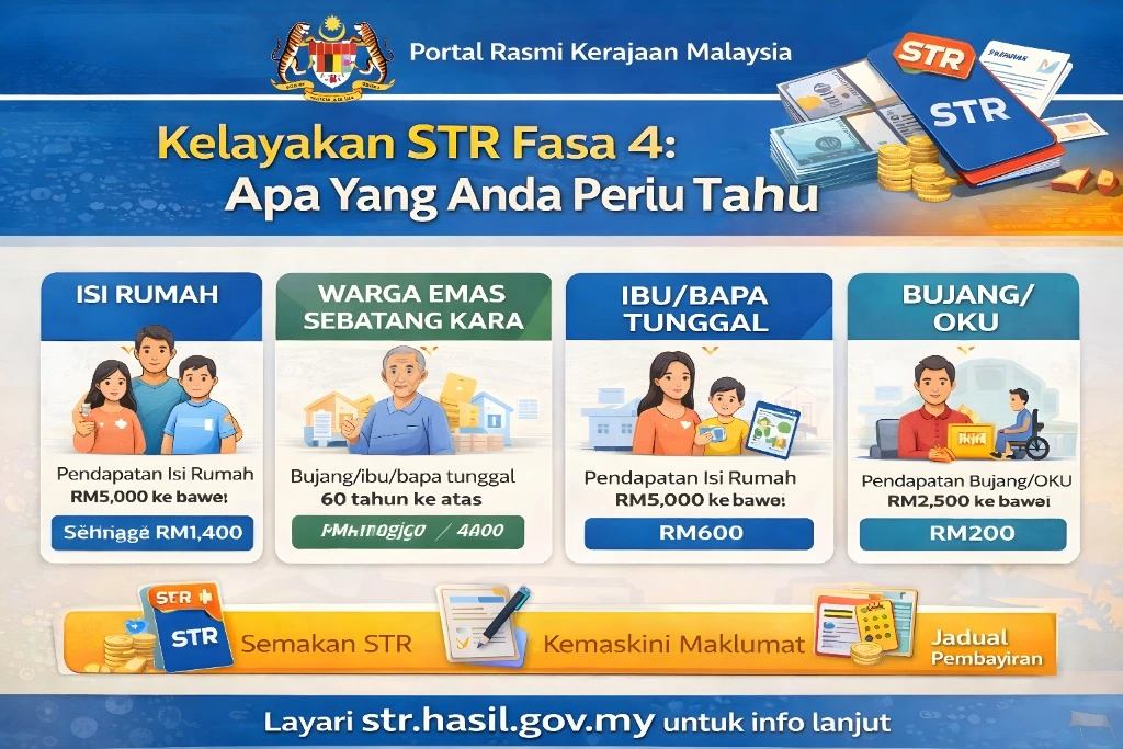 Kelayakan STR Fasa 4: Apa Yang Anda Perlu Tahu