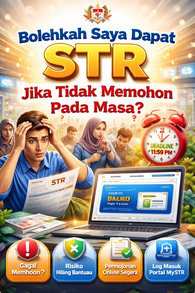 Bolehkah Saya Dapat STR Jika Tidak Memohon Pada Masa?