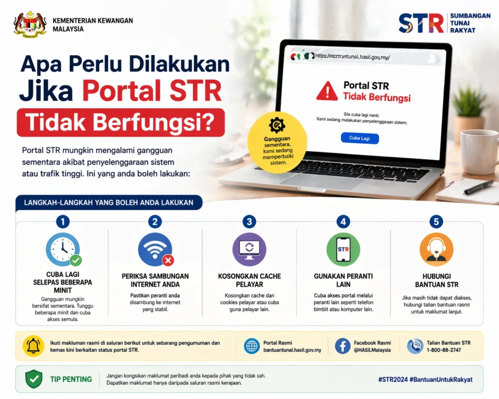 Apa Perlu Dilakukan Jika Portal STR Tidak Berfungsi?